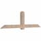 Ekena Millwork Eugene Smooth Timber Gable Bracket, Douglas Fir, 96"W x 28"H x 5 1/2"D x 5 1/2"F, 7/12 Pitch GBW096X28X0606EUG00SDF - alternate 2